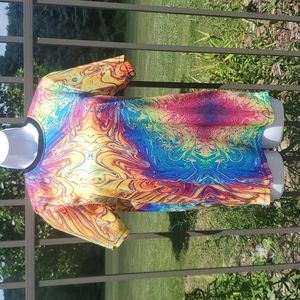 Tye Dye T-Shirt by Super Shine Size Small